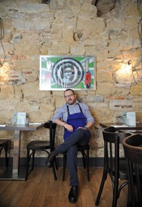 Lionel Elissalde, chef du restaurant Chez Martin à Bayonne. CRÉDIT PHOTO : © / LOIC DEQUIER